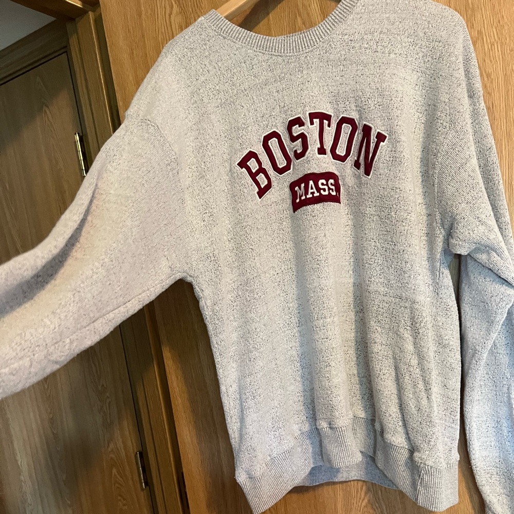 Boston crew neck sweatshirt